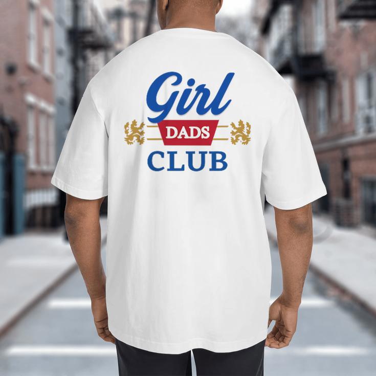Cool Dads Club Father's Day Shirt From Daughter Son Big And Tall Men's T-Shirt Back Print