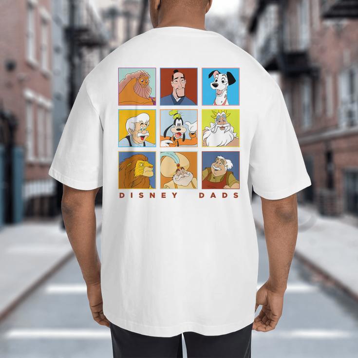 Disney Classic Father's Day Disney Dads Colorful Panels Big And Tall Men's T-Shirt Back Print Disney Classic Father's Day Disney Dads Colorful Panels Big And Tall Men's T-Shirt Back Print