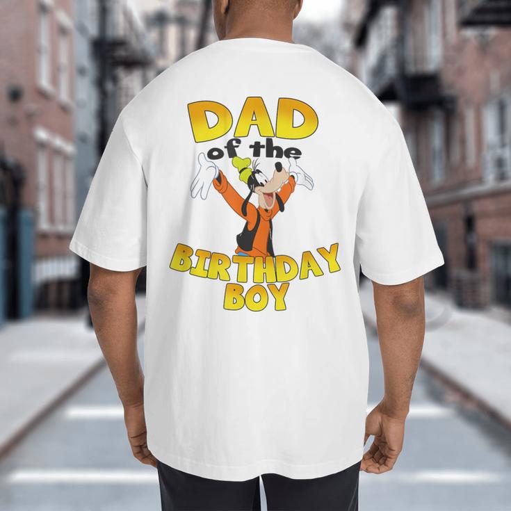 Disney Mickey & Friends Goofy Dad Of The Birthday Boy Big And Tall Men's T-Shirt Back Print Disney Mickey & Friends Goofy Dad Of The Birthday Boy Big And Tall Men's T-Shirt Back Print