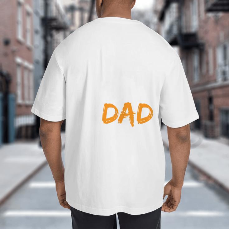 Gymnastics Dad For Gymnastic Father Parents Big And Tall Men's T-Shirt Back Print