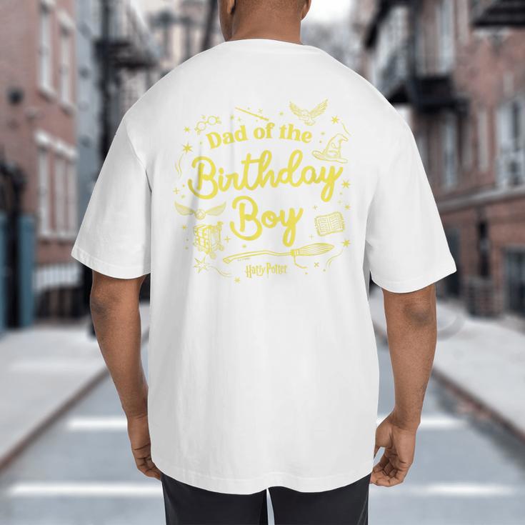 Harry Potter Dad Of The Birthday Boy Magical Things Logo Big And Tall Men's T-Shirt Back Print