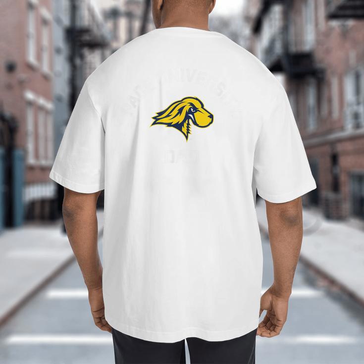 Pace University Setters Arched Dad Big And Tall Men's T-Shirt Back Print