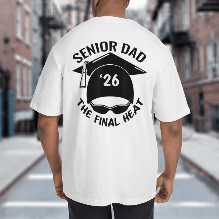 Swim Senior Dad 2026 The Final Heat Big And Tall Men's T-Shirt Back Print