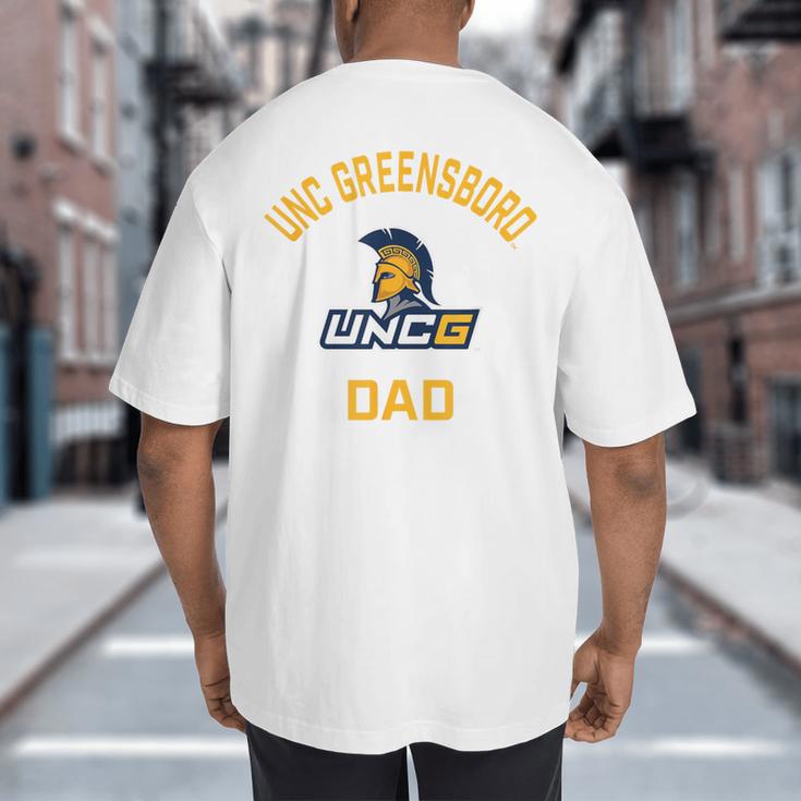 UNC Greensboro UNCG Spartans Arched Dad Big And Tall Men's T-Shirt Back Print