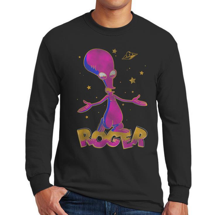 American Dad Outer Space Roger Cartoon Men Long Sleeve T-Shirt