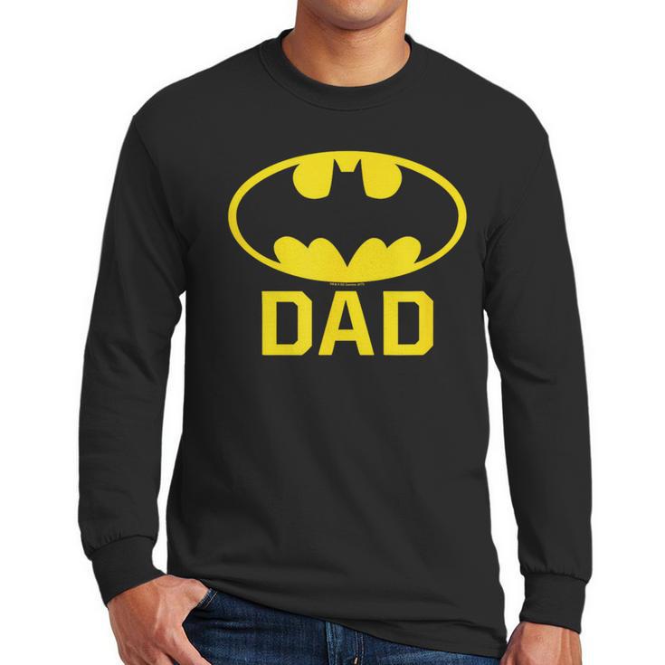 Batman Bat Dad Men Long Sleeve T-Shirt