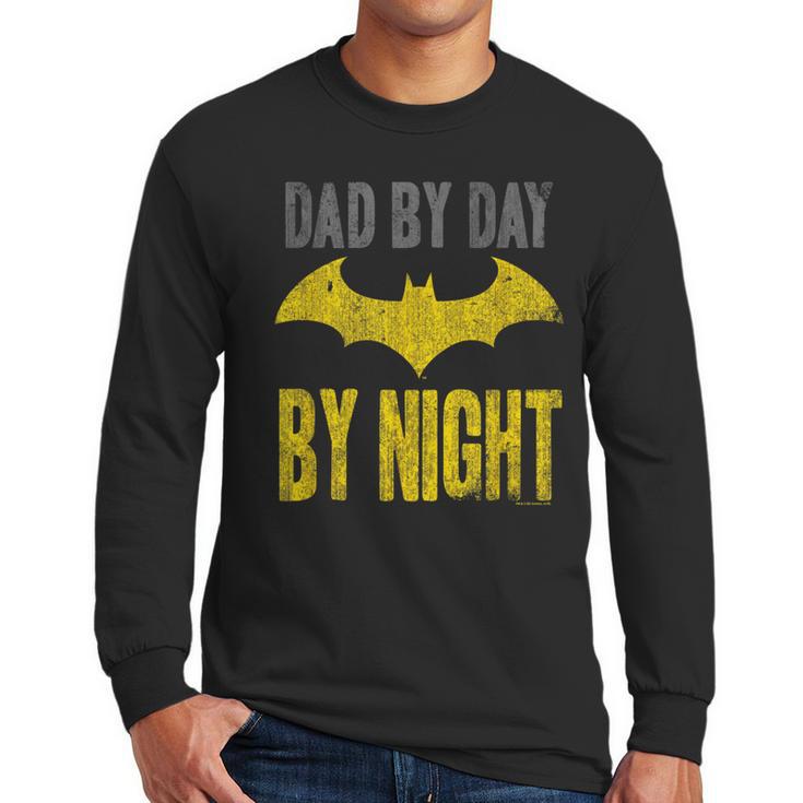 Batman Dad By Day Men Long Sleeve T-Shirt