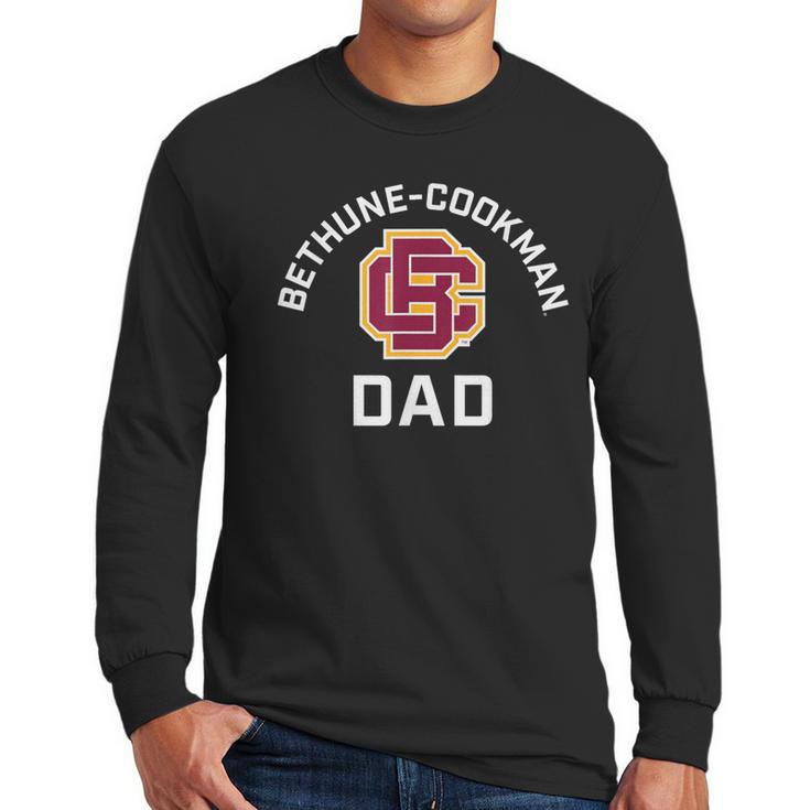 Bethune-Cookman University Wildcats Arched Dad Men Long Sleeve T-Shirt