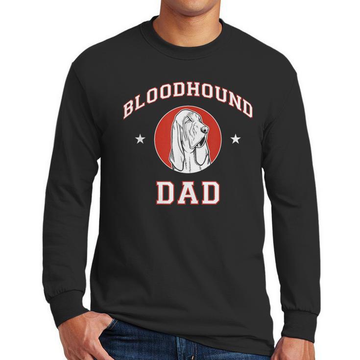 Bloodhound Dad Dog Father Men Long Sleeve T-Shirt