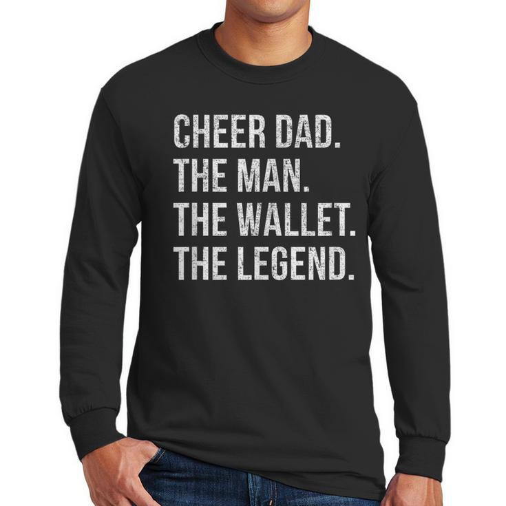 Cheer Dad Cheerleading Men Long Sleeve T-Shirt