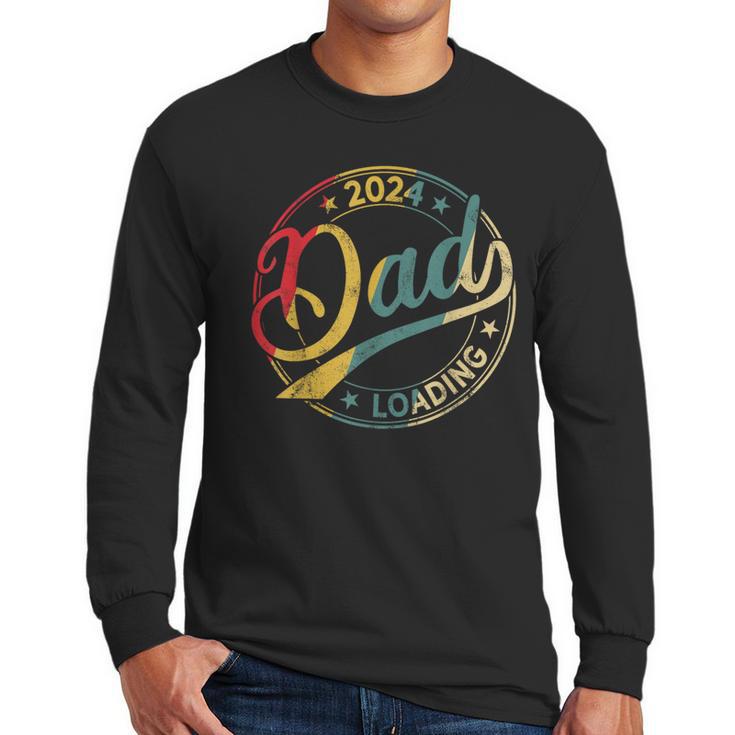 Dad 2024 Loading Men Long Sleeve T-Shirt