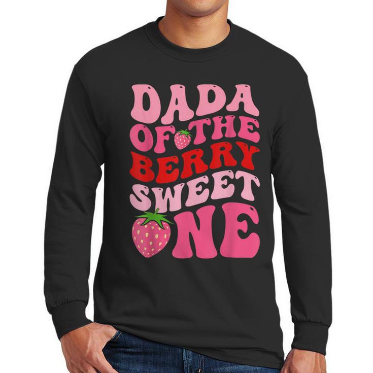 Dada Of The Berry Sweet One Strawberry First Birthday Men Long Sleeve T-Shirt