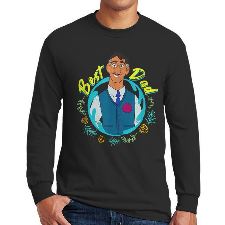 Disney Encanto Agustin Madrigal Best Dad Portrait Small Men Long Sleeve T-Shirt