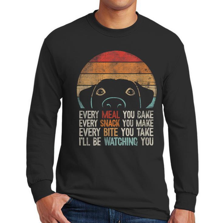 Dog Lover Dog Humor Dog Mom Dog Dad Men Long Sleeve T-Shirt