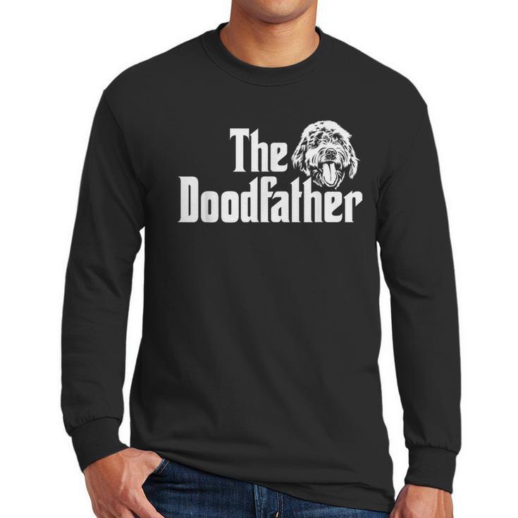The Doodlefather Golden Doodle Dad Dog Goldendoodle Men Long Sleeve T-Shirt