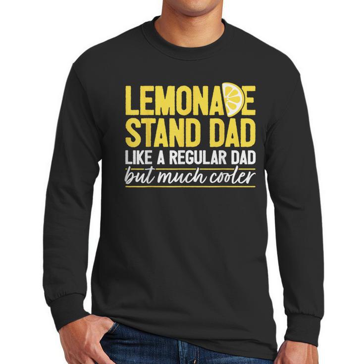Family Lemonade Stand Dad Men Long Sleeve T-Shirt