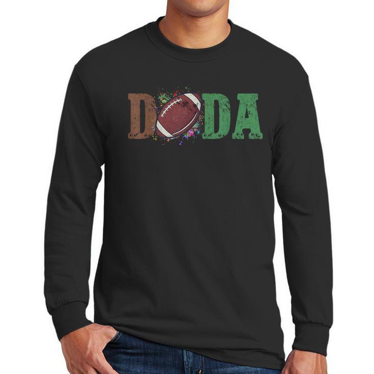 Football Dada 1st Birthday Men Long Sleeve T-Shirt