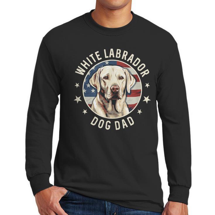 Labrador Retriever Dog Dad Men Long Sleeve T-Shirt