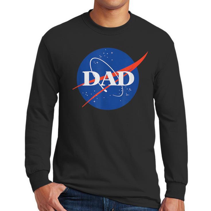 NASA Inspired DAD Meatball Men Long Sleeve T-Shirt
