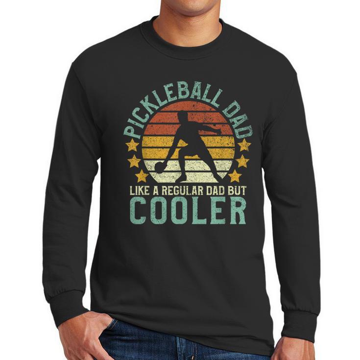 Pickleball Dad Pickleball Player Men Long Sleeve T-Shirt