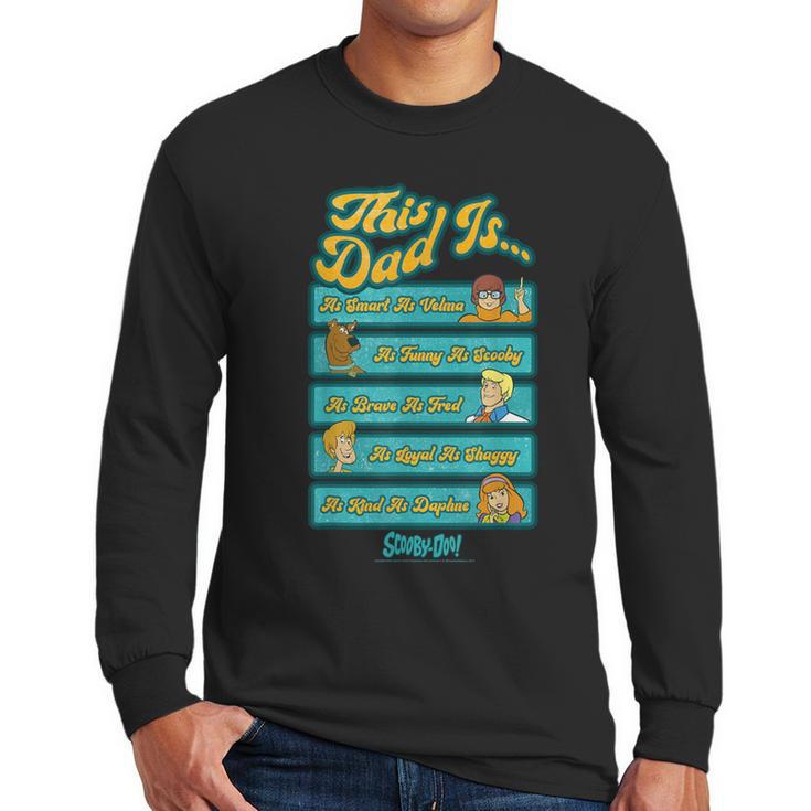 Scooby-Doo Father's Day Vintage Group Shot This Dad Is Men Long Sleeve T-Shirt
