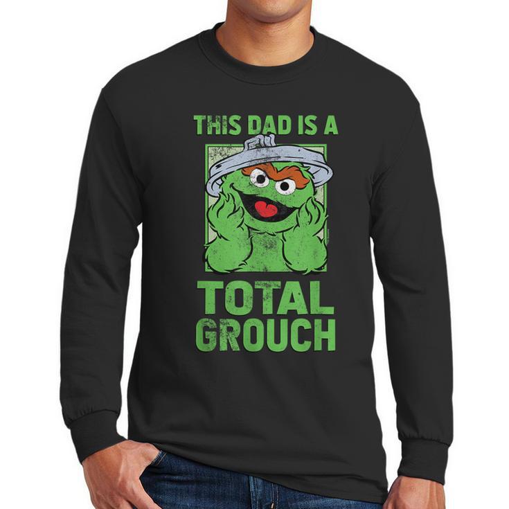 Sesame Street Father's Day Total Grouch Dad Men Long Sleeve T-Shirt