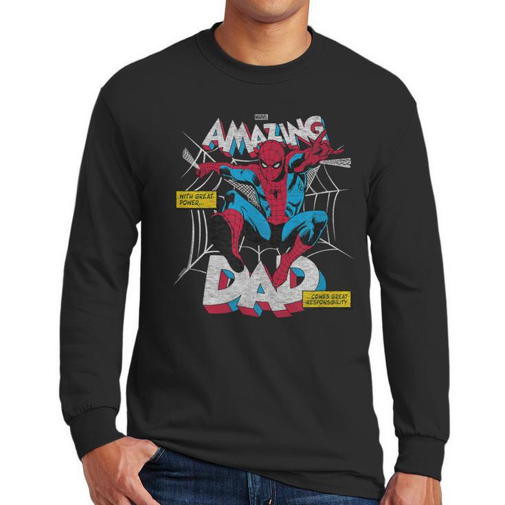 Spider-Man Amazing Dad Men Long Sleeve T-Shirt
