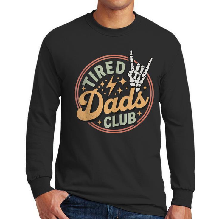 Tired Dads Club Men Long Sleeve T-Shirt