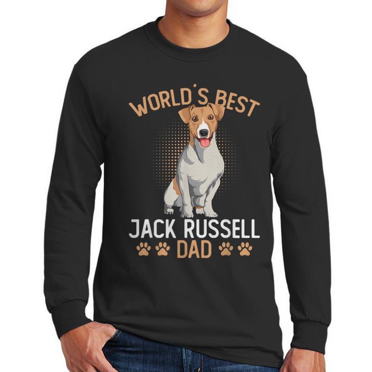 World´s Best Jack Russell Terrier Dad Dog Owner Men Men Long Sleeve T-Shirt