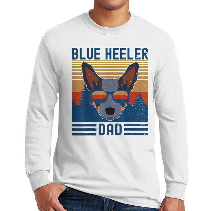 Australian Cattle Dog Blue Heeler Dad Men Long Sleeve T-Shirt