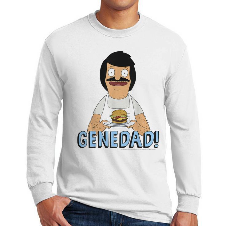 Bob's Burgers Gene Dad Portrait Men Long Sleeve T-Shirt