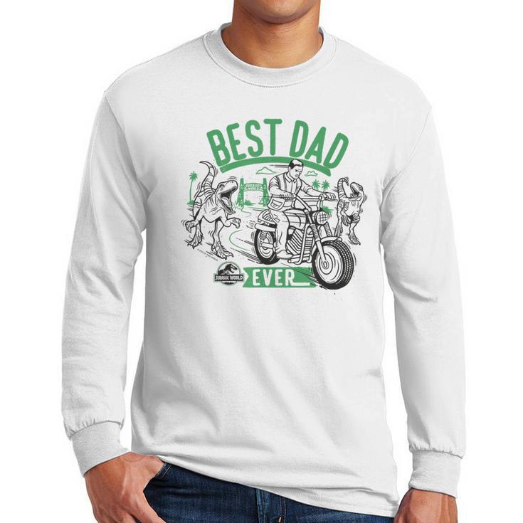 Jurassic World Best Dad Ever Men Long Sleeve T-Shirt