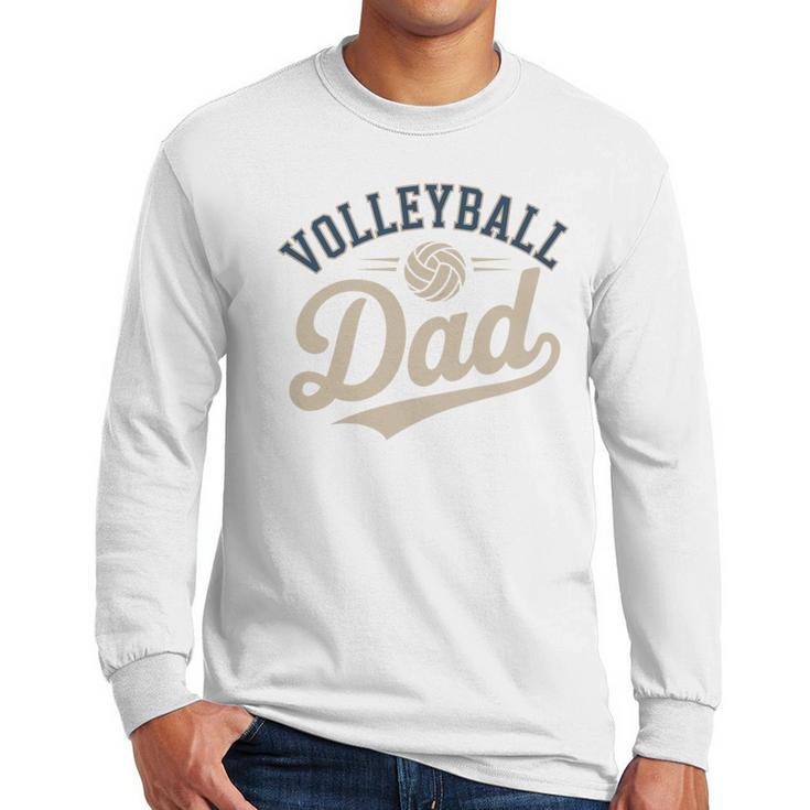 Volleyball Dad Men Long Sleeve T-Shirt