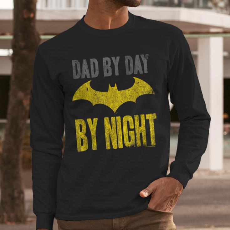 Batman Dad By Day Men Long Sleeve T-Shirt