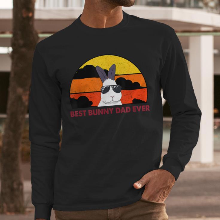 Best Bunny Dad Ever Rabbit Jumper Dad Men Long Sleeve T-Shirt Best Bunny Dad Ever Rabbit Jumper Dad Men Long Sleeve T-Shirt