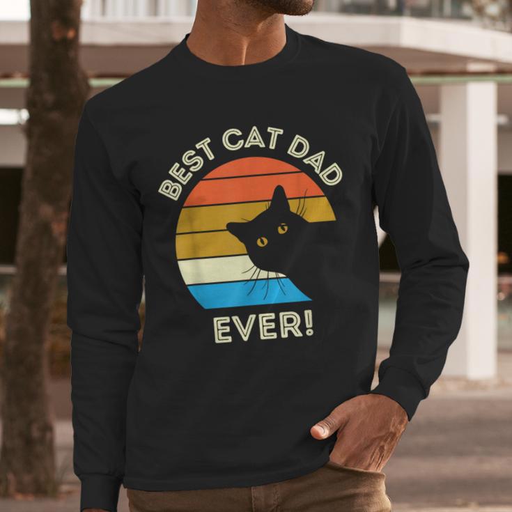 Best Cat Dad Ever Men Men Long Sleeve T-Shirt Best Cat Dad Ever Men Men Long Sleeve T-Shirt