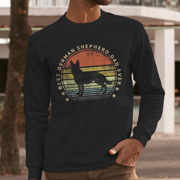 Best German Shepherd Dad Ever Daddy Dog Lover Owner Men Long Sleeve T-Shirt Best German Shepherd Dad Ever Daddy Dog Lover Owner Men Long Sleeve T-Shirt