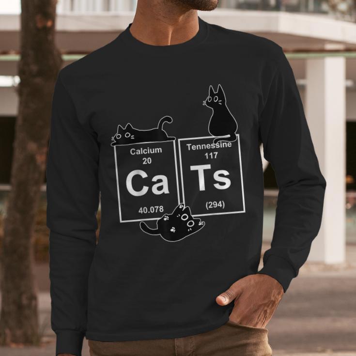 Cat Chemistry Periodic Table Cat Dad Cat Mom Men Long Sleeve T-Shirt Cat Chemistry Periodic Table Cat Dad Cat Mom Men Long Sleeve T-Shirt