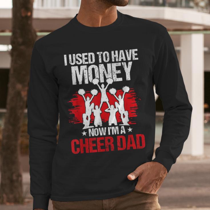 Cheer Dad Cheerleading Fathers Day Men Long Sleeve T-Shirt