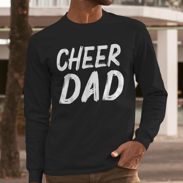 Cheer Dad Family Father Cheerleader Squad Men Long Sleeve T-Shirt