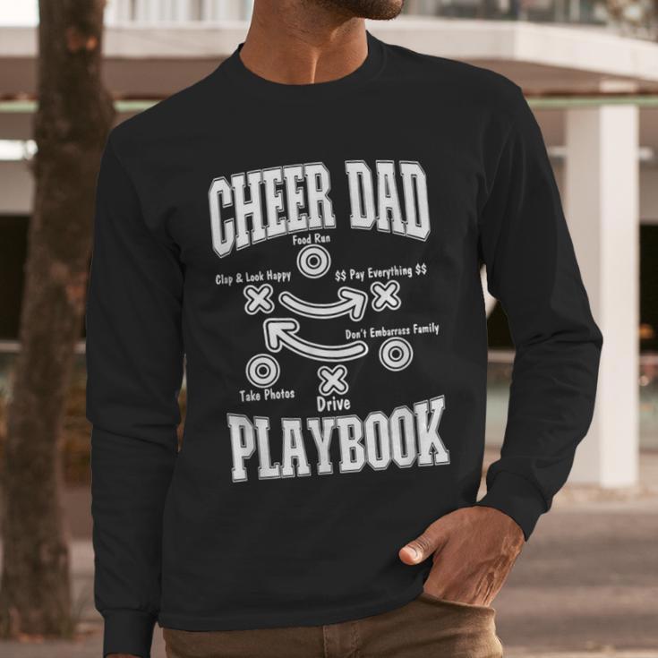 Cheer Dad Playbook Men Long Sleeve T-Shirt