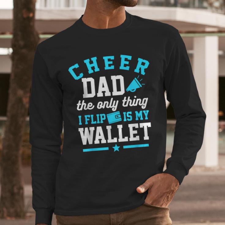 Cheer Dad Shirt Cheerleader Dad Cheerleading Competition Men Men Long Sleeve T-Shirt
