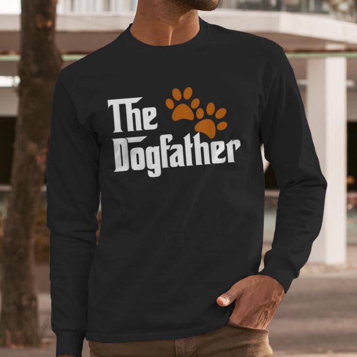 Cool Dog Dad Dog Father Shirt The Dogfather T-Shirt Men Long Sleeve T-Shirt Cool Dog Dad Dog Father Shirt The Dogfather T-Shirt Men Long Sleeve T-Shirt