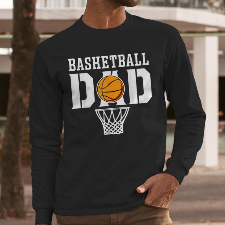 Dad Basketball Apparel Basketball Dad Men Long Sleeve T-Shirt