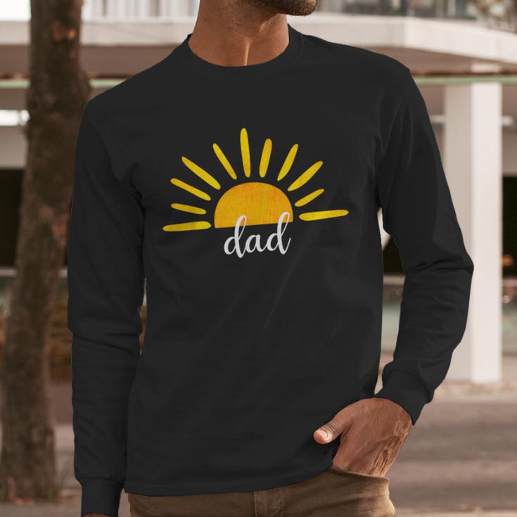 Dad Of The Birthday First Trip Around The Sun Birthday Men Long Sleeve T-Shirt