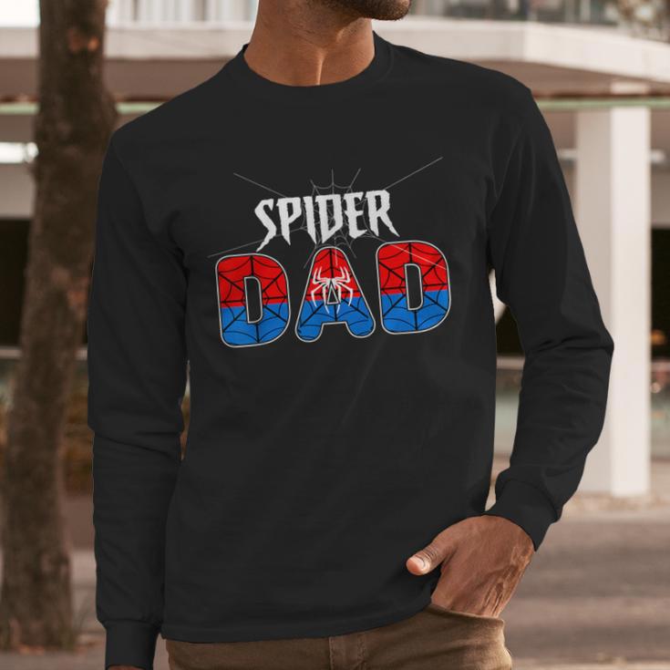 Dad And Mom Spider Family Matching Birthday Halloween Men Long Sleeve T-Shirt Dad And Mom Spider Family Matching Birthday Halloween Men Long Sleeve T-Shirt