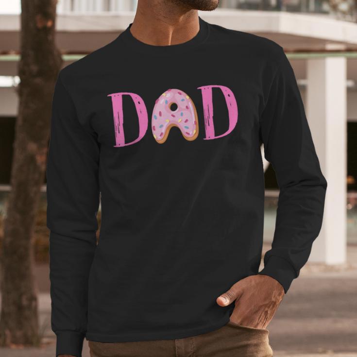 Dad Of The Sweet One Birthday Donut Girl 1st Birthday Men Long Sleeve T-Shirt Dad Of The Sweet One Birthday Donut Girl 1st Birthday Men Long Sleeve T-Shirt