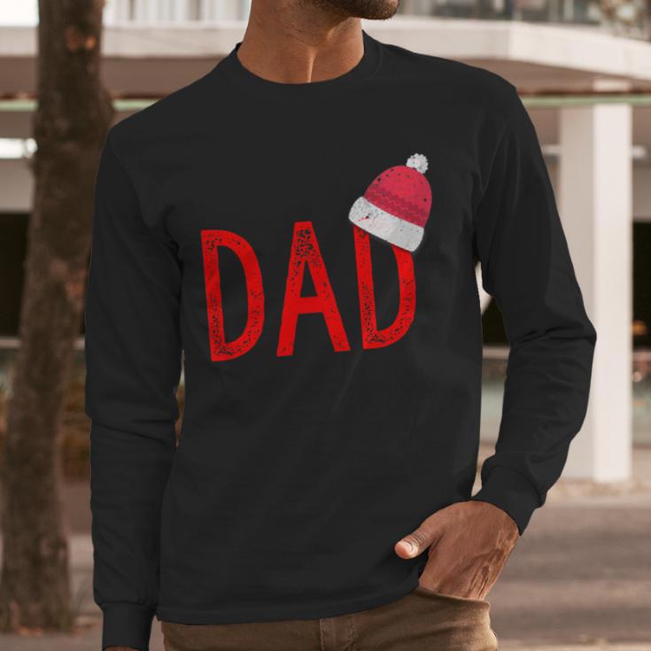 Dad Xmas PJs Christmas Pajamas And Xmas PJ Family Shirt Men Long Sleeve T-Shirt