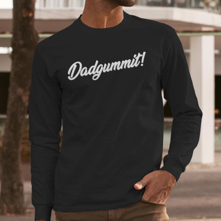 DadgummitShirt Southern Saying Quote Men Long Sleeve T-Shirt DadgummitShirt Southern Saying Quote Men Long Sleeve T-Shirt