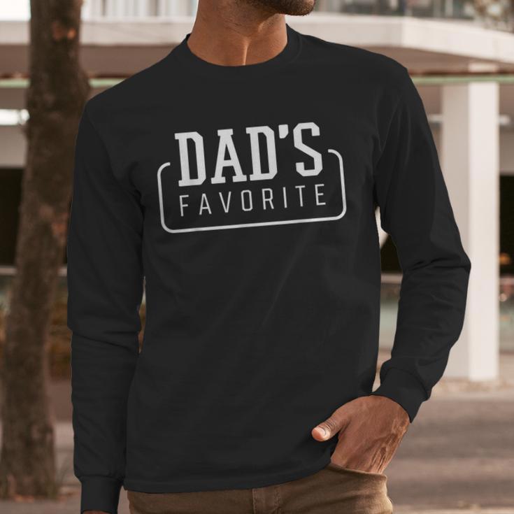 Dad's Favorite Son Daughter I'm Dad's Favorite Men Long Sleeve T-Shirt Dad's Favorite Son Daughter I'm Dad's Favorite Men Long Sleeve T-Shirt
